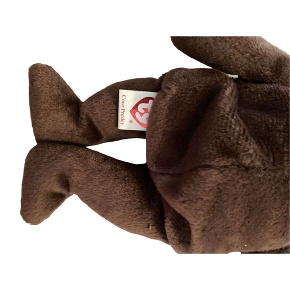 2007 Coco Presley Bear Ty Beanie Baby Plush Collectible Elvis Reese’s - Picture 2 of 11